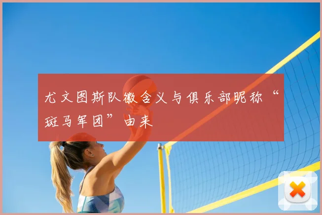 尤文图斯队徽含义与俱乐部昵称“斑马军团”由来